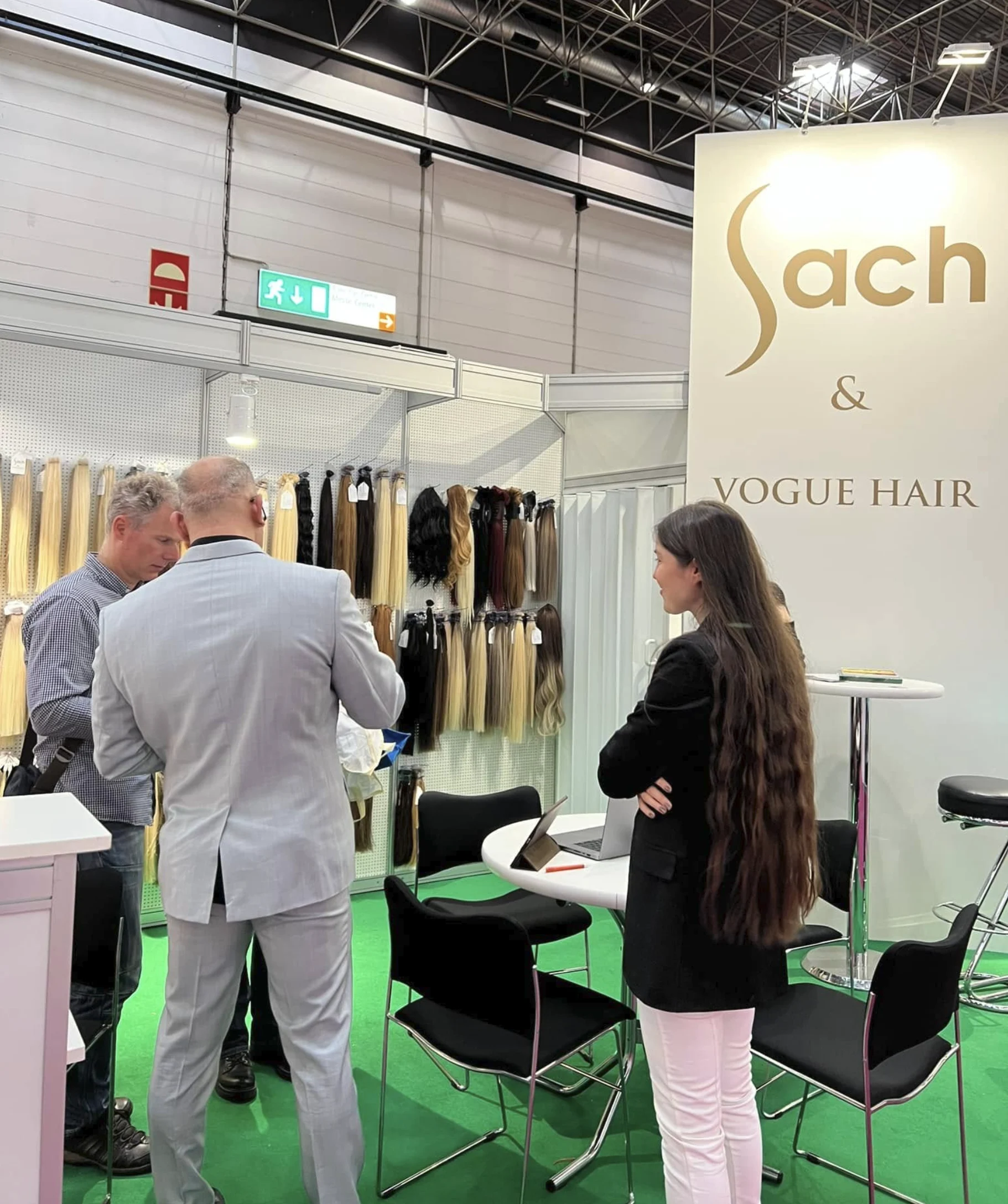 Sach and Vogue Hair at TOP HAIR Düsseldorf 2023 in Germany